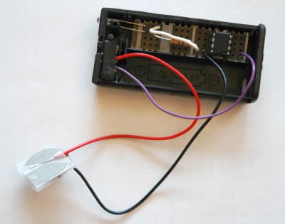 Circuitry packed into the box